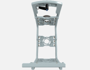 Hillaero LIFEPAK 15 FAA certified mountable bracket for Air Ambulance Airmed Helicopter or Fixed Wing Aircraft FRONT